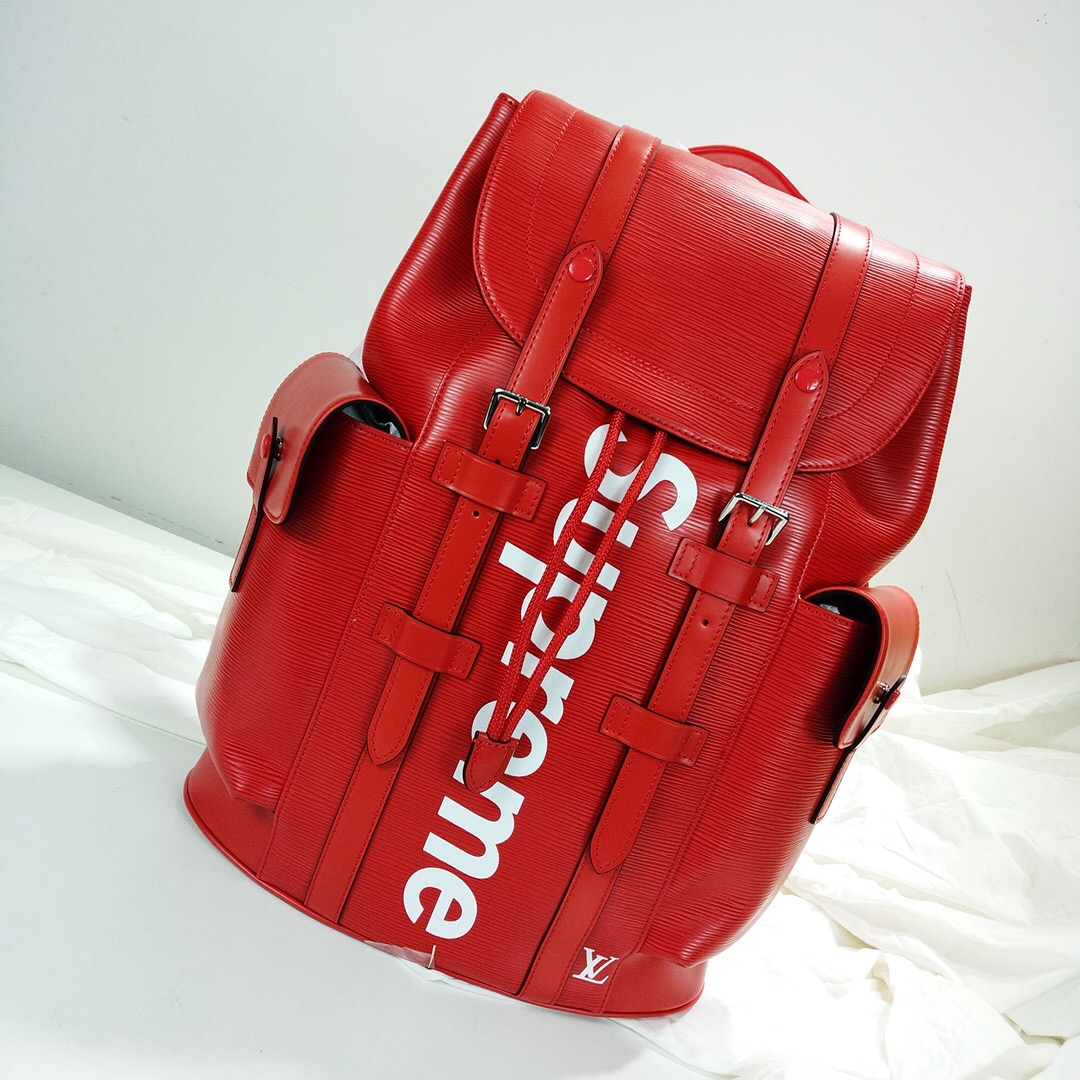 lv supreme christopher backpack